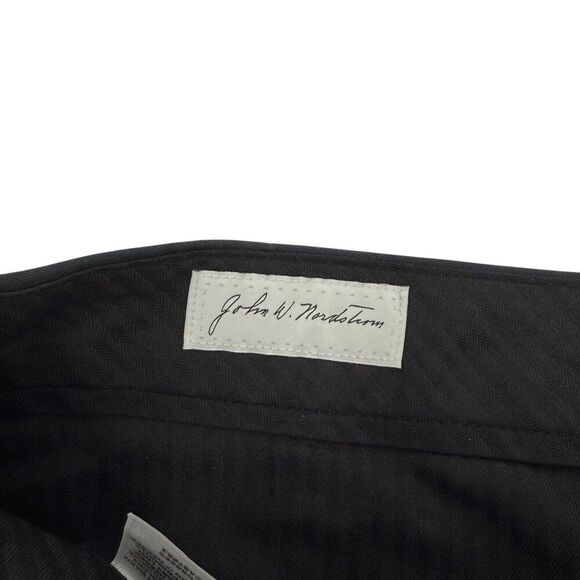 NWT John W. Nordstrom Men's Supima Cotton Chino Pants Black 36x30 - Picture 6 of 10